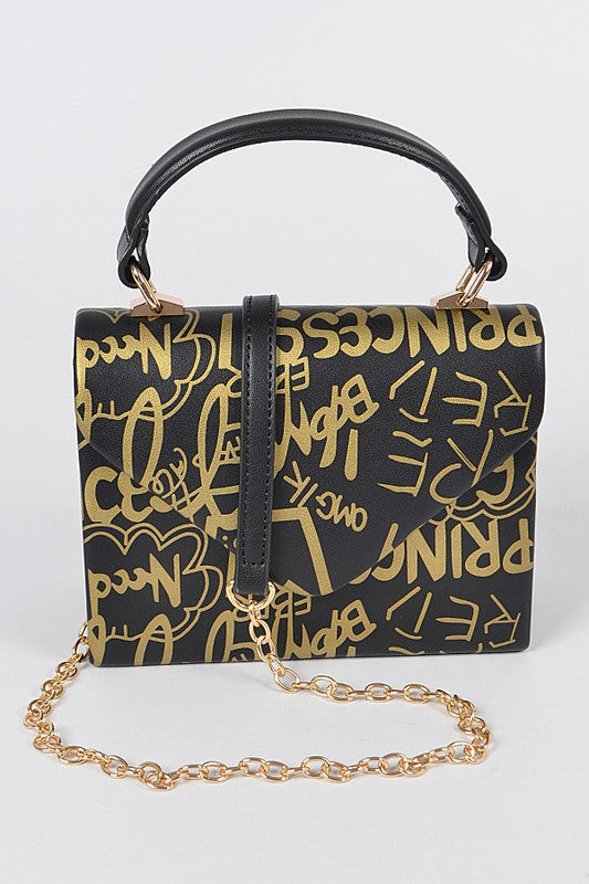 Graffiti handbag - PRIVILEGE 