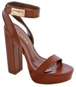 Ankle Strap Platform Chunky High Heel Dress Shoes - PRIVILEGE 