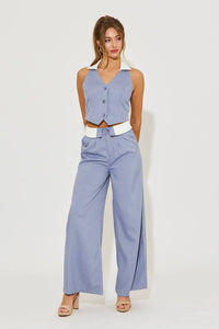 The Signature Stripe Vest and Pants Set