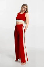STRIPED CASULE SET