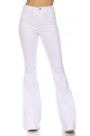 High waist flare jeans