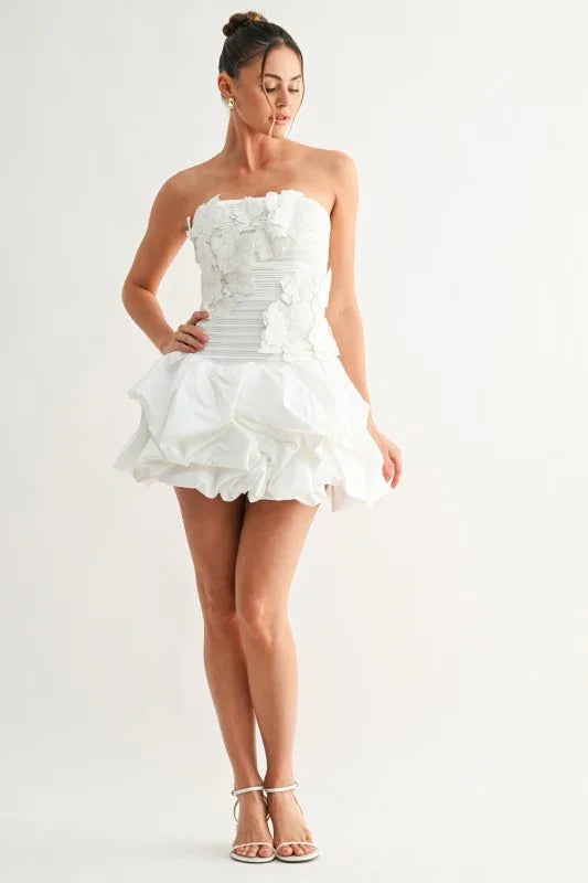 The Bloom Sculpted Mini Dress PRIVILEGE