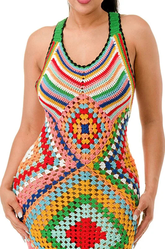 FESTIVAL CROCHET DRESS MEDIUM