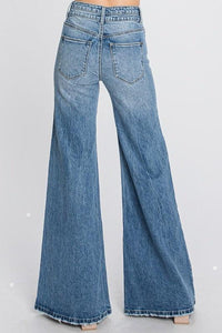 HIGH RISE COMFORT STRETCH VINTAGE WIDE LEG - PRIVILEGE 