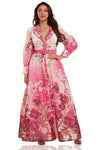 FLORAL MAXI DRESS - PRIVILEGE 
