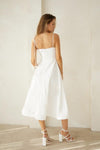 Bustier Shoulder Tie Dress - PRIVILEGE 