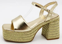 Platform Chunky High Heel Sandal PRIVILEGE