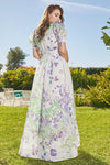 Sunset Nomad Bohemian Maxi Dress - PRIVILEGE 