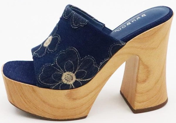 Platform Chunky High Heel Dressy Sandal