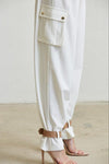 BRA TOP WITH DETAIL PANT SET - PRIVILEGE 
