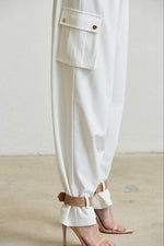 BRA TOP WITH DETAIL PANT SET - PRIVILEGE 