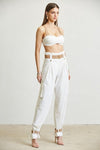 BRA TOP WITH DETAIL PANT SET - PRIVILEGE 