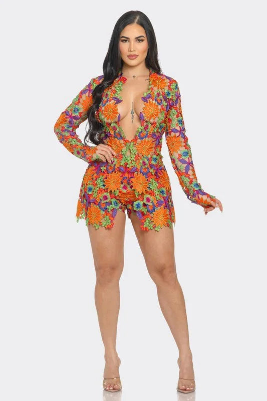 CROCHET 2PC SHORT SET PRIVILEGE