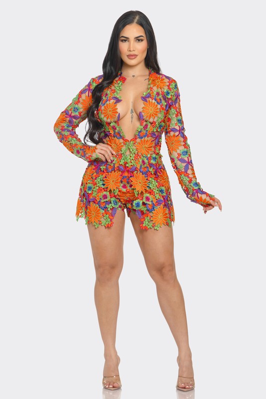 CROCHET 2PC SHORT SET