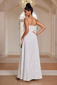 TUBE TOP MAXI FLARE DRESS PRIVILEGE