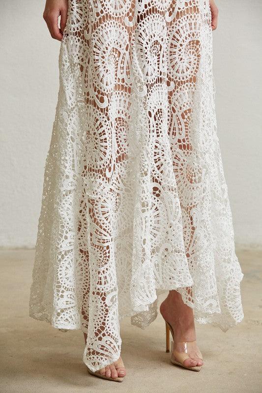 BODYSUIT CROCHET DRESS PRIVILEGE
