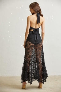 BODYSUIT CROCHET DRESS PRIVILEGE