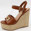 Platform Wedge High Heel Dressy Sandal