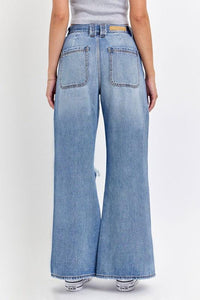 High Rise Carpenter Wide Leg with Front Slits PRIVILEGE