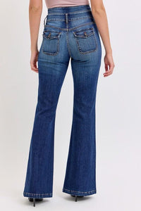 Super High Double WAISTBAND Flare JEANS PRIVILEGE