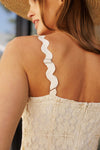 Lace up Maxi Dress