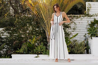 Contrasting Halter Jumpsuit PRIVILEGE