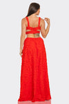 CORSET EMBRODERY MAXI DRESS