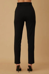 Skinny Leg Dress Pants with Belt Detail PRIVILEGE