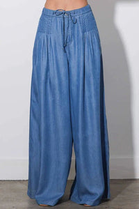 Tencel Palazo Pants with crop top PRIVILEGE