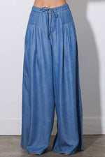 Tencel Palazo Pants with crop top