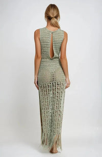 CROCHET COVERUP DRESS PRIVILEGE