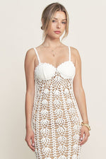 Seashell Knit  Maxi Dress