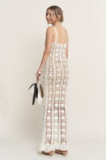 Seashell Knit  Maxi Dress