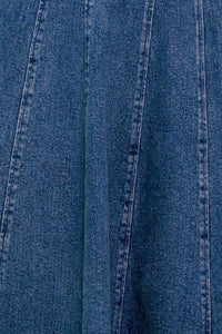 DENIM MIDI DRESS PRIVILEGE