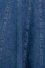 DENIM MIDI DRESS