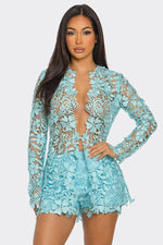 CROCHET 2PC SHORT SET