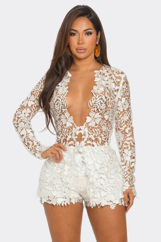 CROCHET 2PC SHORT SET PRIVILEGE