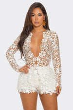 CROCHET 2PC SHORT SET