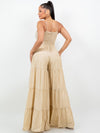 Corset super flare jumpsuit