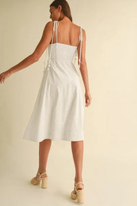 CORSET MIDI DRESS