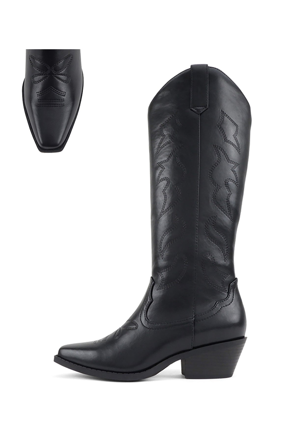 Women's Embroidered Western Cowboy Boots