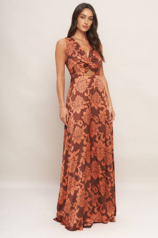silky satin wine maxi open front maxi dress