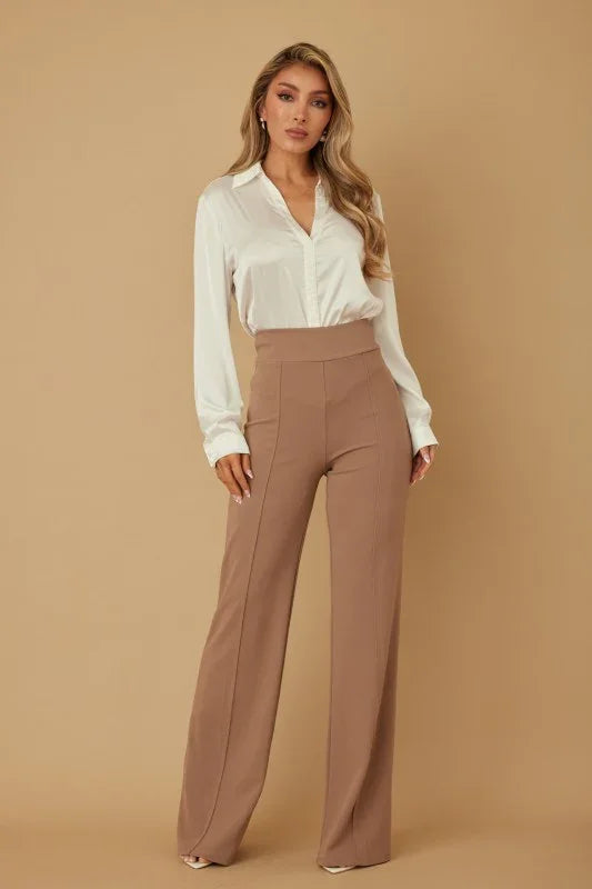 Perfect Fit Dressy Flare Pants PRIVILEGE