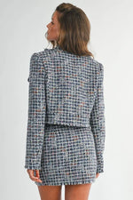 CHANEL INSPIRED MINI SKIRT SET