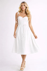 CORSET MIDI DRESS