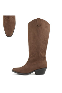 Women's Embroidered Western Cowboy Boots