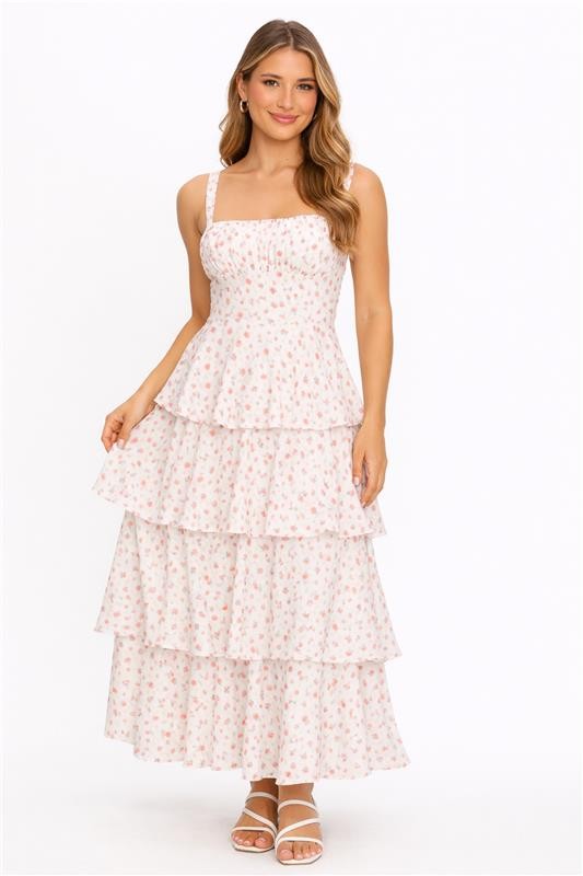 Halter Floral Maxi Dress II