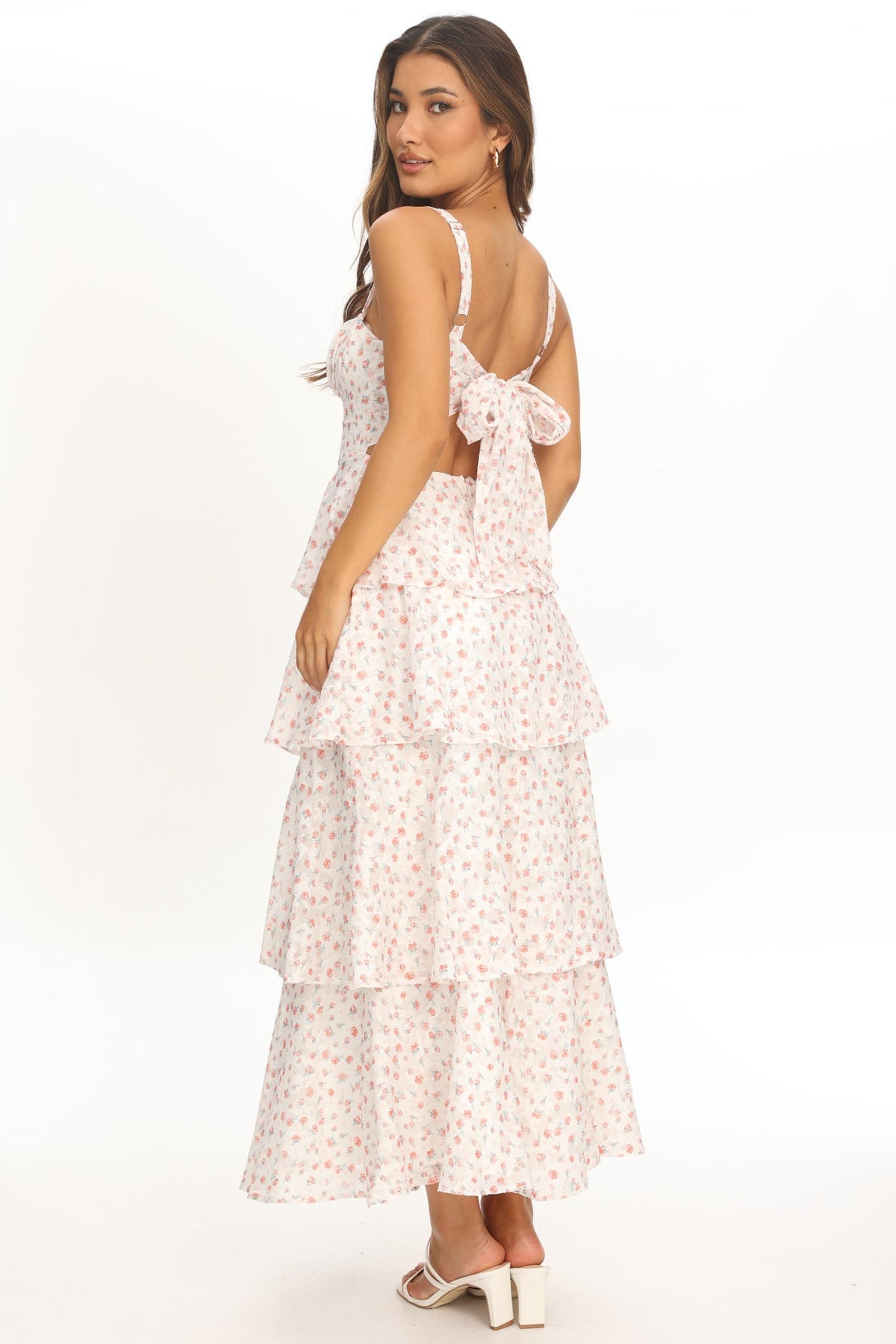 Halter Floral Maxi Dress II