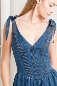 Denim Midi Dress