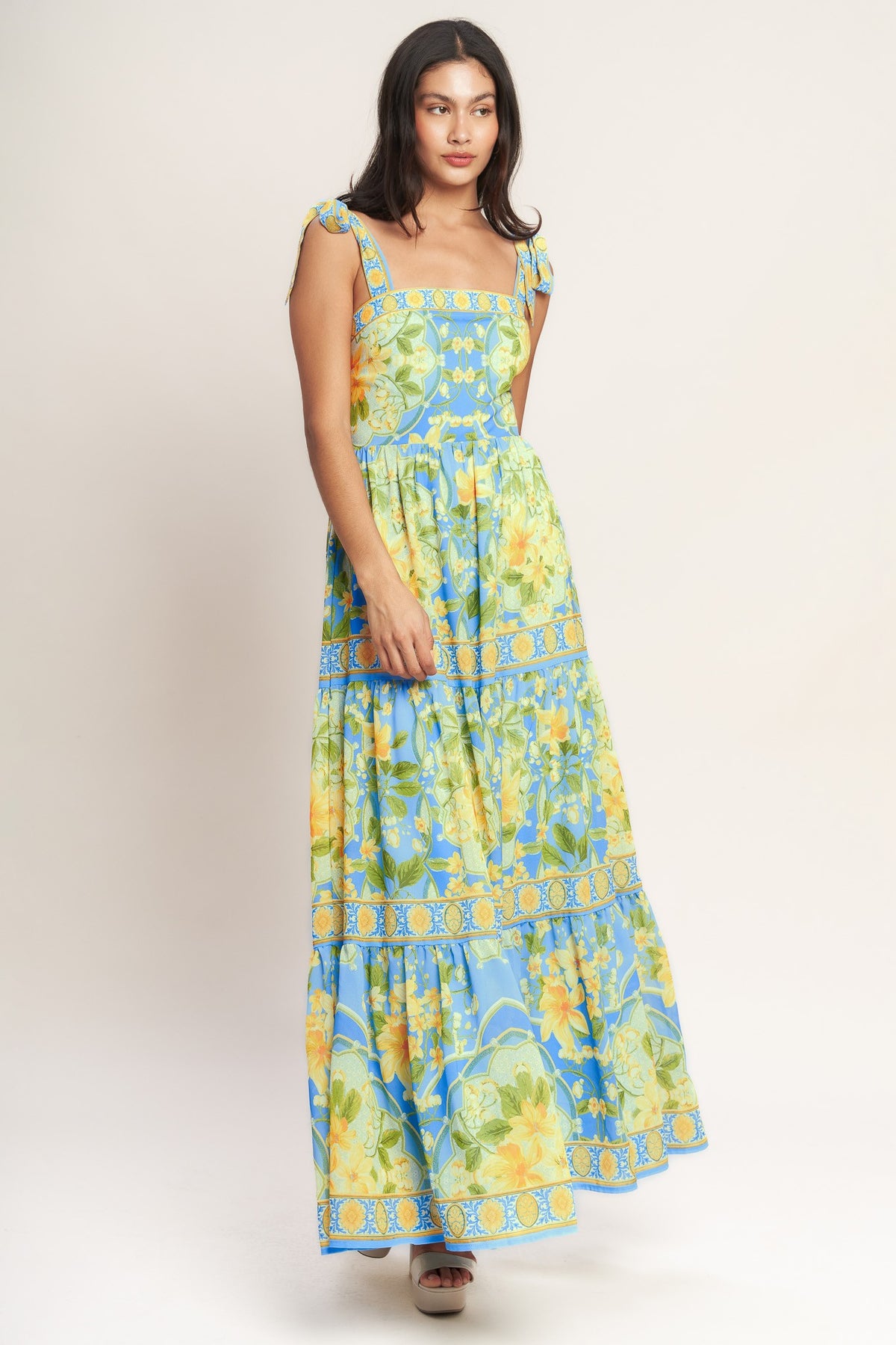 yellow delight maxi dress